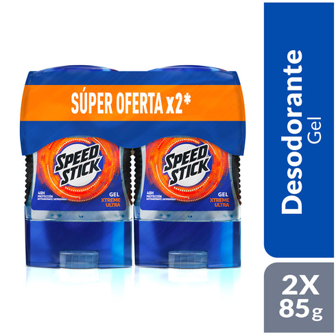 Desodorante Hombre Speed Stick 24/7 Xtreme Ultra Gel 2x85g