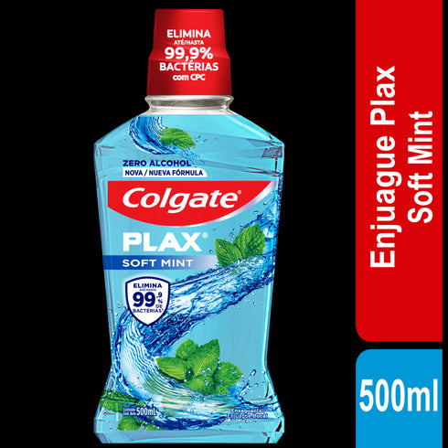 Enjuague Bucal COLGATE Plax Soft Mnt 500ml