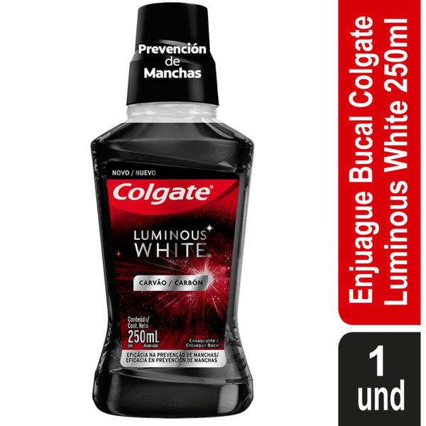 ENJUAGUE COLGATE 250M LW CARBON