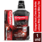Enjuague Bucal y Crema Dental Colgate Blanqueadora Luminous Carbon 75ml
