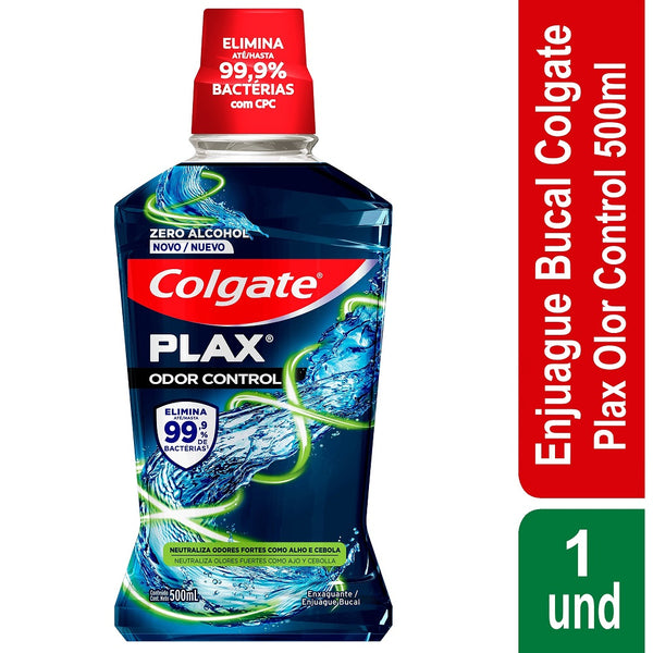 Enjuague COLGATE Plax Odor Control 500ml