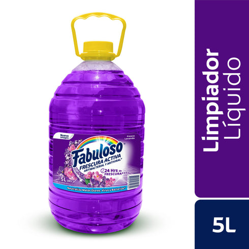 LIMPIADOR FABULOSO 5 Litros LAVANDA