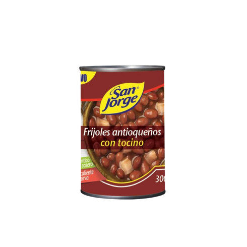 FRIJOL ANTIOQUE SAN JORGE 300G TOCINO
