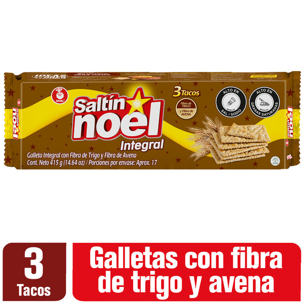 GALLETA SALTIN NOEL 3TAC 415G INTEGRAL