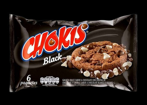 GALLETA CHOKIS 6U 222G CHISPAS BLACK