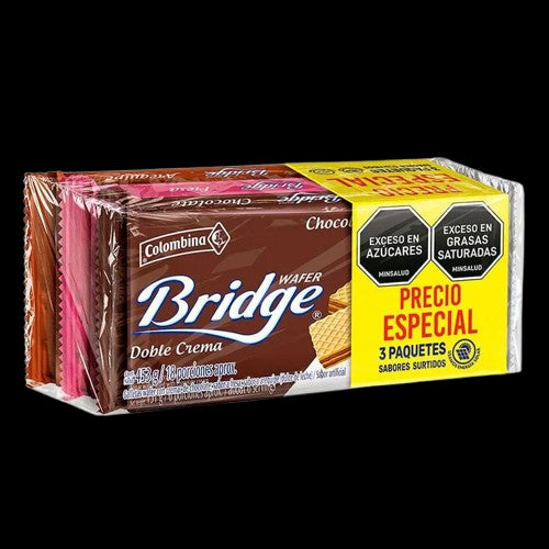 GALLETA BRIDGE 3U 453 SURTIDO