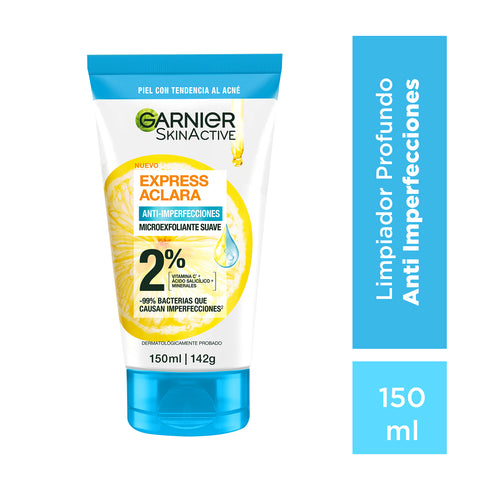 Gel Exfoliante Anti Imperfecciones Garnier