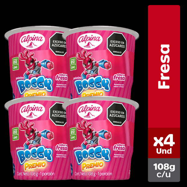 GELATINA BOGGY 4U 108G