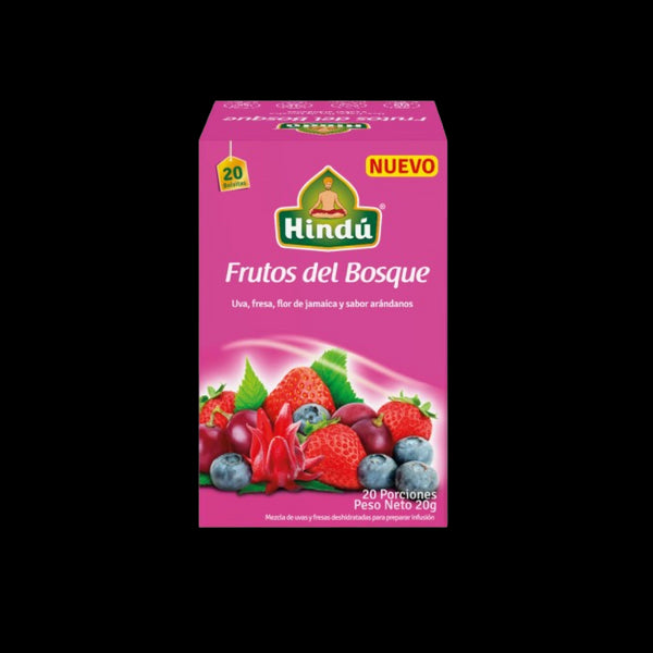 INFUSION HINDU FRUTOS DEL BOSQUE 20G
