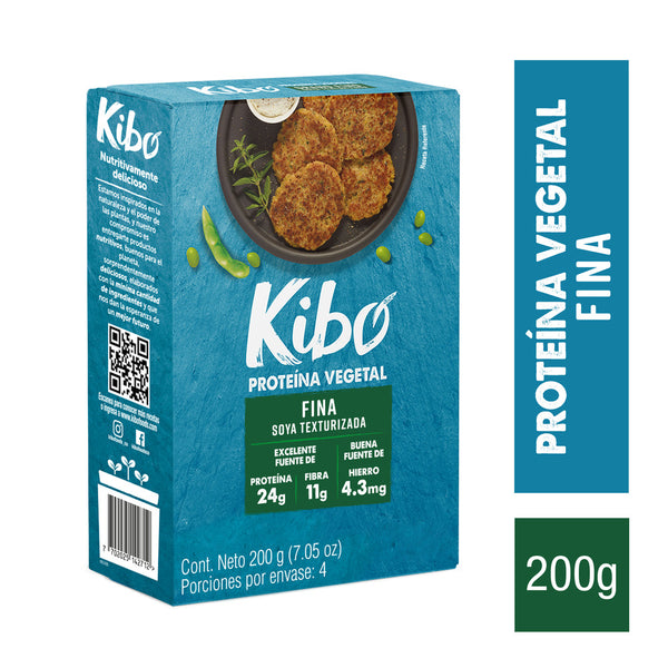 PROTEINA VEGETAL KIBO 200G FINA