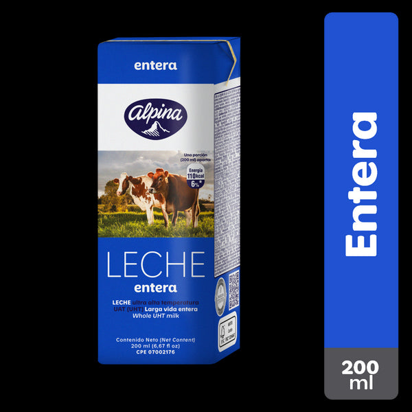 LECHE ALPINA 200G CAJA ENTERA