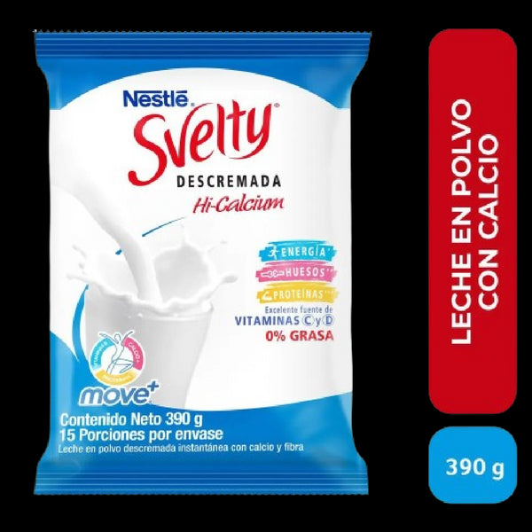 LECHE SVELTY MOVE 390G DESCREMADA