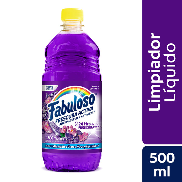 LIMPIADOR FABULOSO 500M LAVANDA