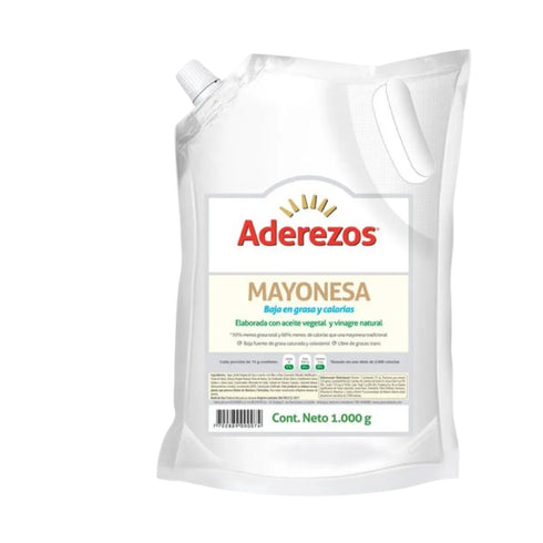 MAYONESA ADEREZOS 1000G BAJA EN GRASA