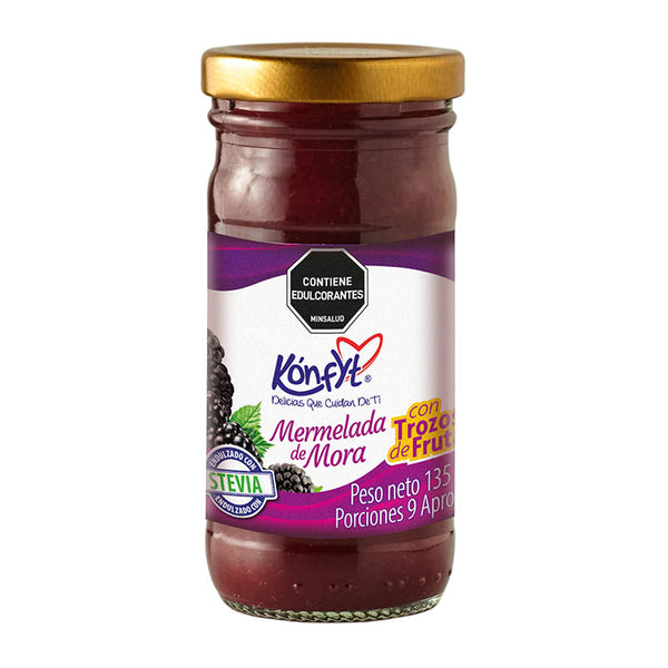MERMELADA KONFYT 135G MORA