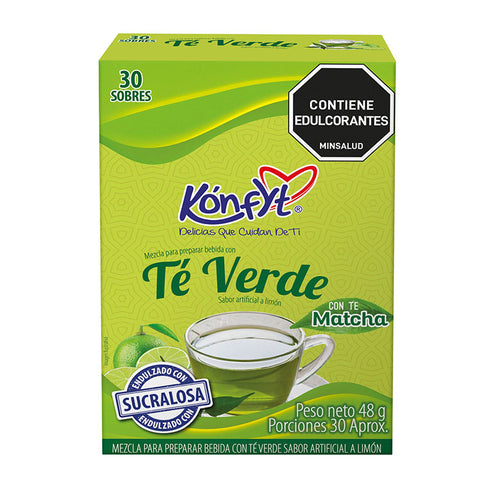 MEZCLA BEBIDA KONFYT 48G TE VERDE
