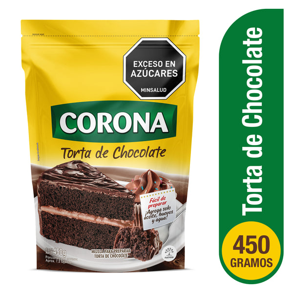 MEZCLA TORTA CORONA 450G CHOCOLATE