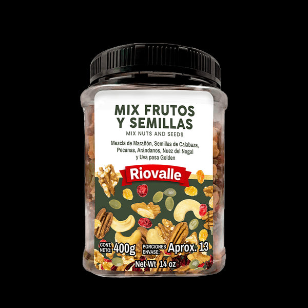 MIX F/ SECOS Y SEMILLAS 400G RIOVALLE