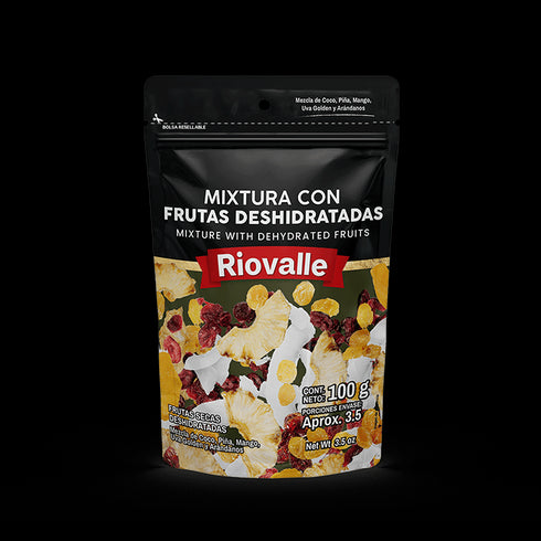 MIXTURA F/ DESHIDRATADAS RIOVALLE 100G