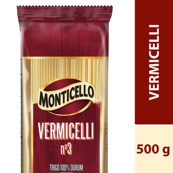 PASTA MONTICELLO 500G VERMICELLI