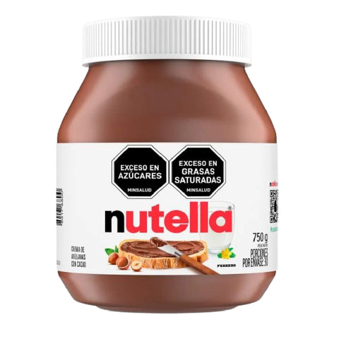 CREMA NUTELLA 750G AVELLANA FRASCO