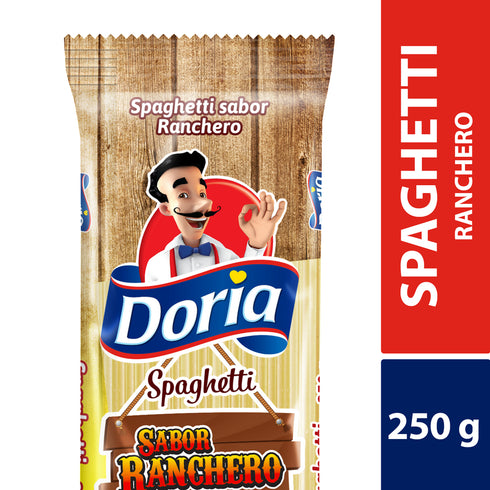 PASTA DORIA 250G SPAGUETTI RANCHERO