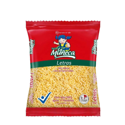 PASTA LA MUNECA 200G LETRAS