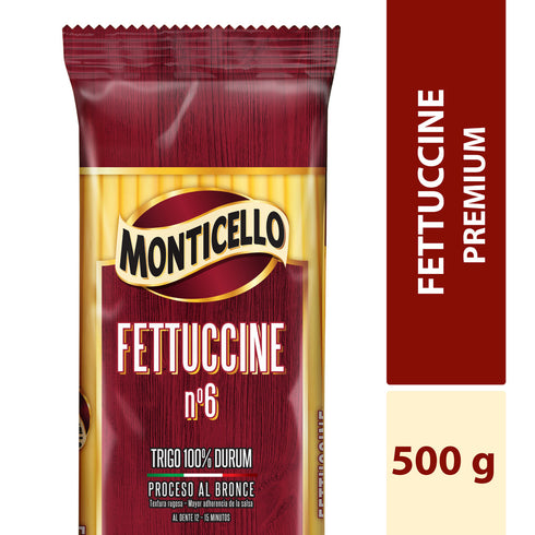 PASTA MONTICELLO 500G FETTUCCINE