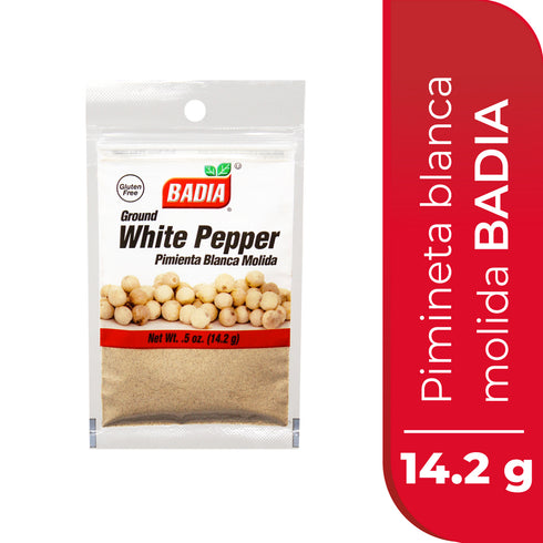 PIMIENTA BLANCA MOLIDA 14.2G BADIA