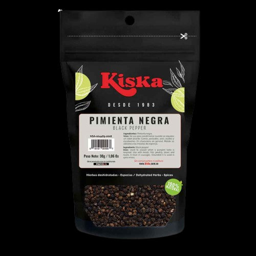 PIMIENTA KISKA 30G NEGRA