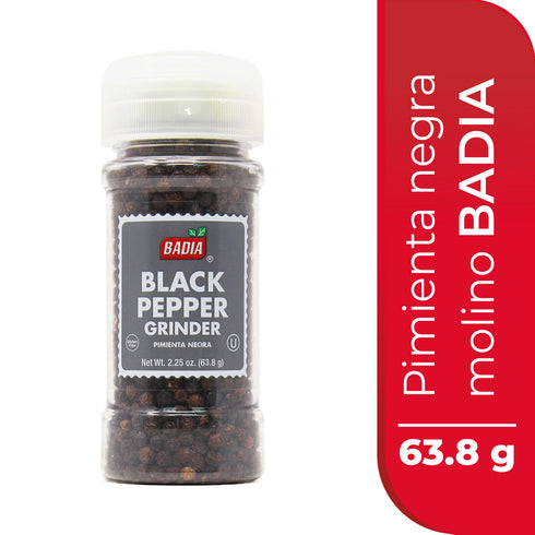 PIMIENTA NEGRA EN MOLINO 64G BADIA