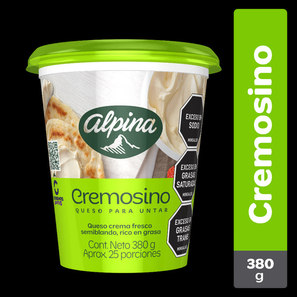 QUESO CREMA ALPINA 380G