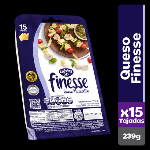QUESO FINESSE ALPINA 15U 239G FINESSE