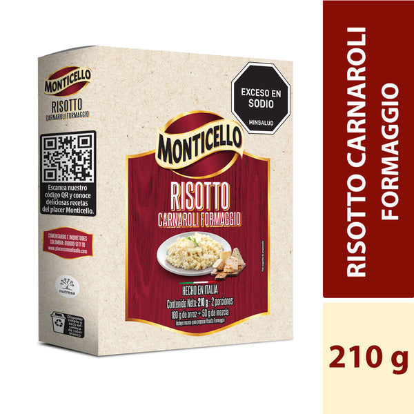 RISOTTO MONTICELLO 210G CARNARILI FORMAG