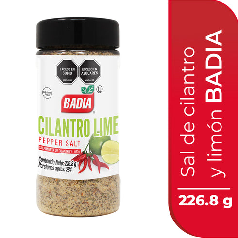 SAL PIMIENTA CILANTRO Y LIMON 227G BADIA