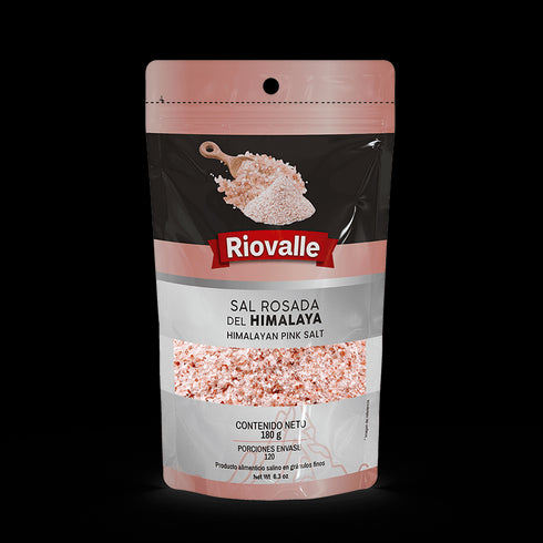 SAL ROSADA HIMALAYA RIOVALLE 180G MOLIDA