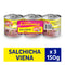 SALCHICHA VIENA RICA 3U 150G