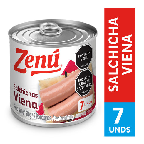 SALCHICHA VIENA ZENU 150G