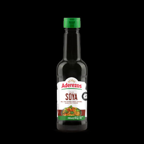 SALSA ADEREZOS 200ML SOYA