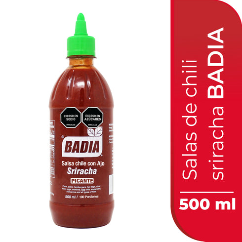 SALSA DE CHILI SIRACHA 500ML BADIA