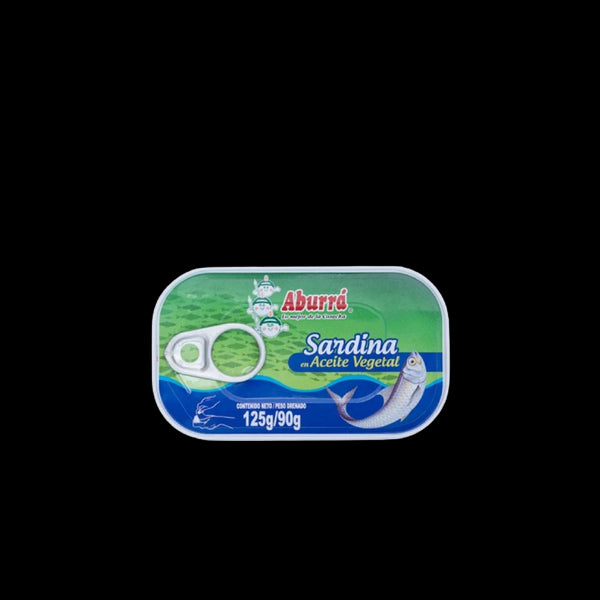 SARDINA ABURRA 125G SALSA VEGETAL