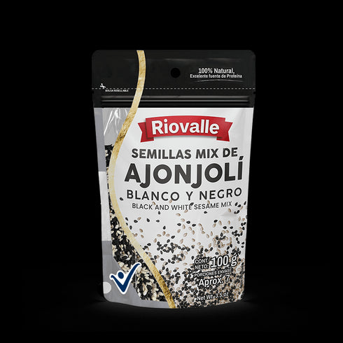 SEMILLA DE AJONJOLI 100G MIXTO RIOVALLE