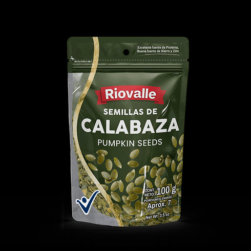 SEMILLAS CALABAZA 100G RIOVALLE