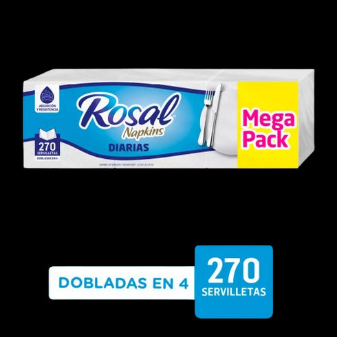 SERVILLETA ROSAL 270U MESA