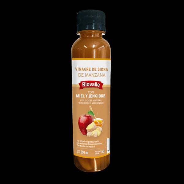 VINAGRE MANZANA JENGIBRE 250ML RIOVALLE