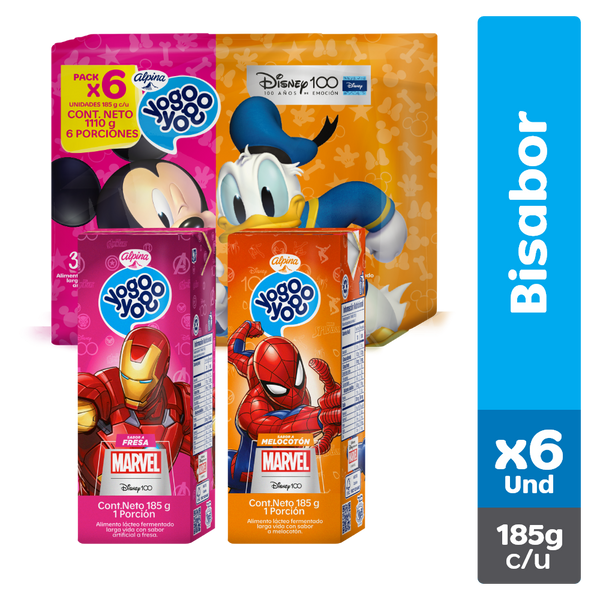 YOGO YOGO TETRA 6U 110C SURTIDO