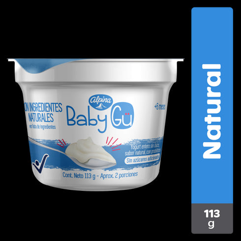 YOGURT BABY GU 113 G NATURAL