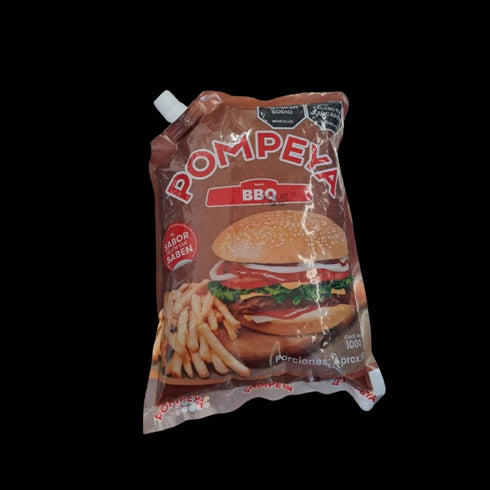 SALSA BBQ POMPEYA 1000G BOLSA