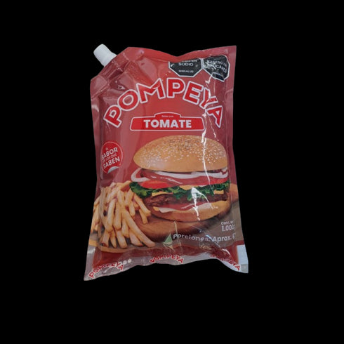 SALSA TOMATE POMPEYA 1000G BOLSA