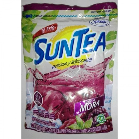 TE HELADO SUNTEA 120G MORA